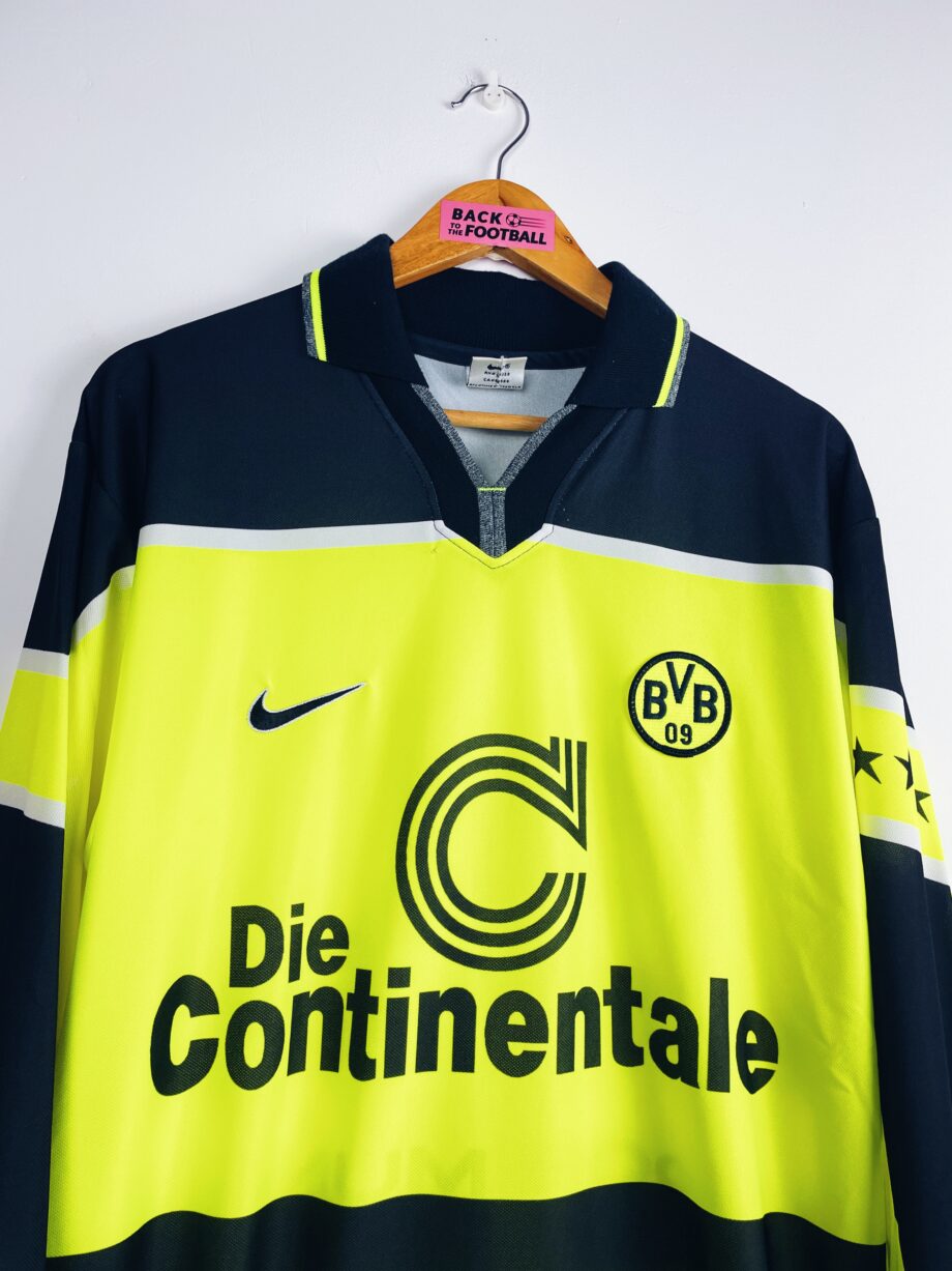 Maillot vintage domicile Borussia Dortmund 1997/1998 manches longues