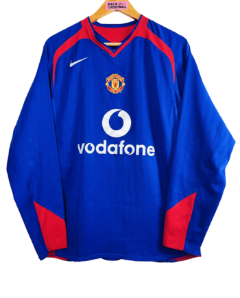 Maillot vintage Manchester United 2005/2006 manches longues