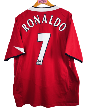 Maillot vintage Manchester United 2004/2006 floqué Cristiano Ronaldo