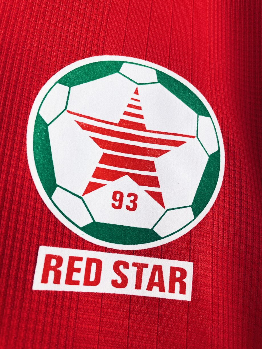 Maillot vintage Red Star 1998/1999 préparé (match issue) ou porté (match worn) par Bonora