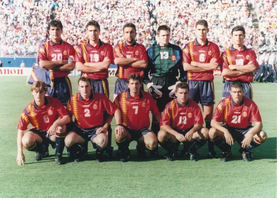 Maillot vintage Espagne Coupe du Monde 1994