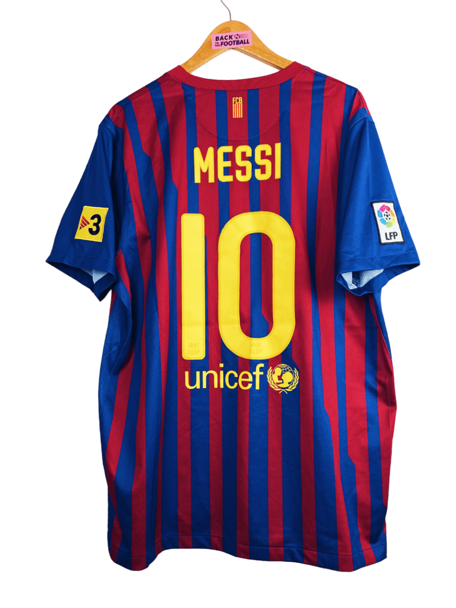 Maillot vintage du FC Barcelone 2011/2012 floqué Messi