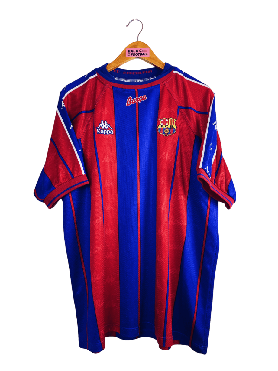 Maillot vintage domicile du FC Barcelone 1997/1998