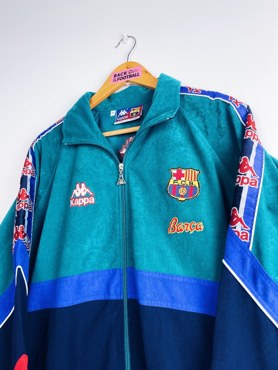 veste vintage du FC Barcelone 1995/1997