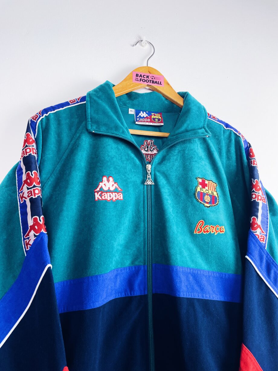 veste vintage du FC Barcelone 1995/1997