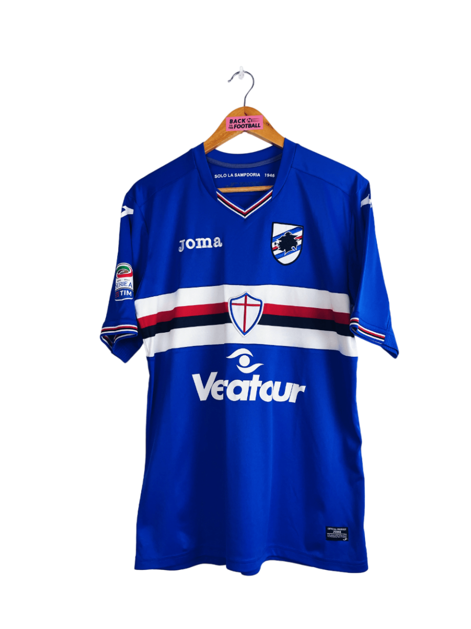 maillot vintage domicile de la Sampdoria 2016/2017 floqué Muriel