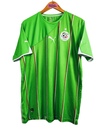Maillot vintage Algérie 2010/2011 utilisé pour la Coupe du Monde