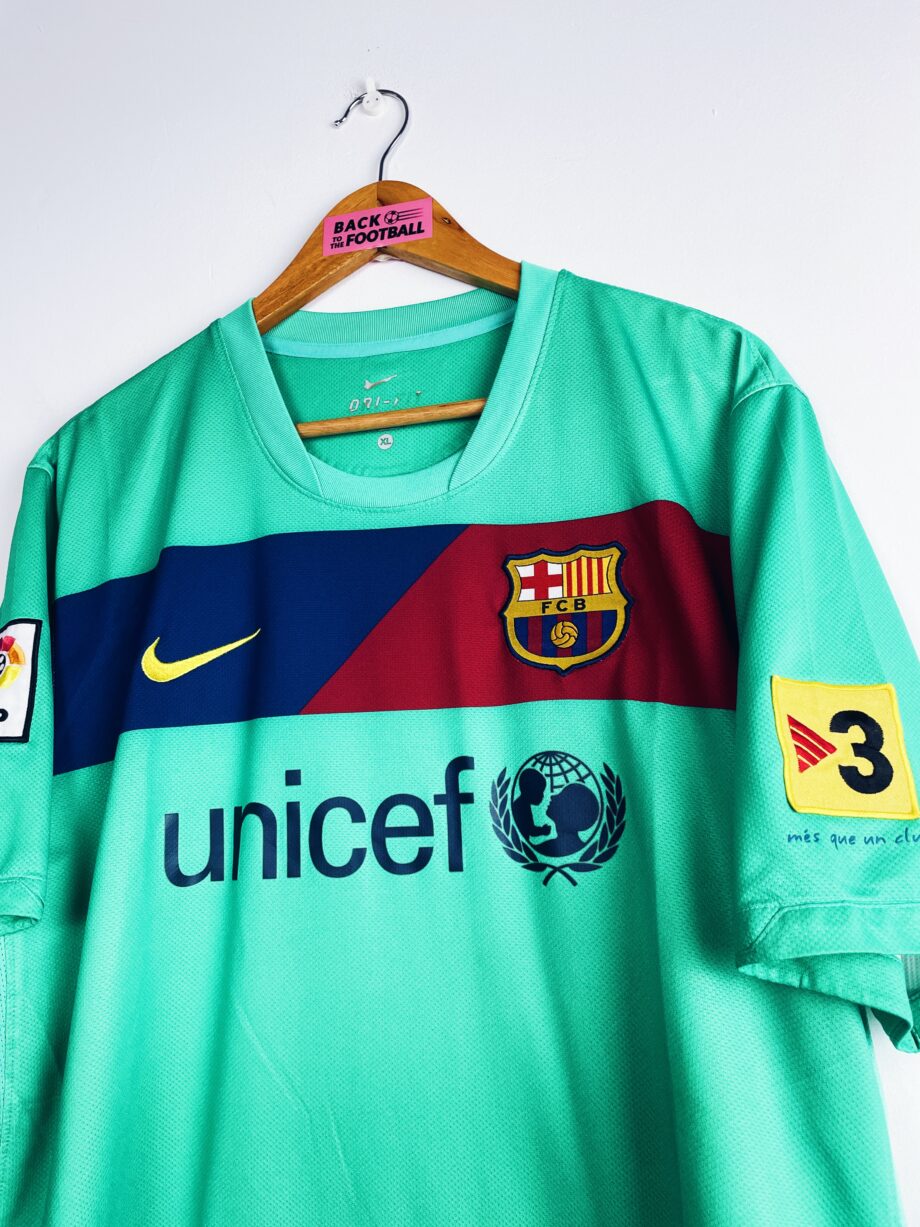 maillot vintage extérieur de Barcelone 2010/2011 floqué Xavi