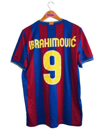 Maillot vintage FC Barcelone 2009/2010 floqué Ibrahimovic