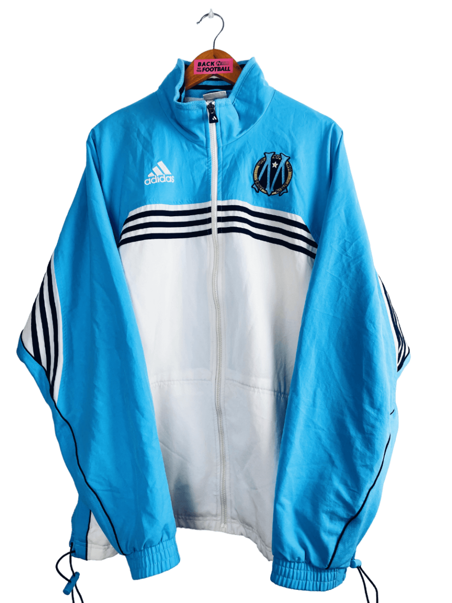 Veste vintage de l'Olympique de Marseille 1998/1999 pour les 100 ans de l'OM