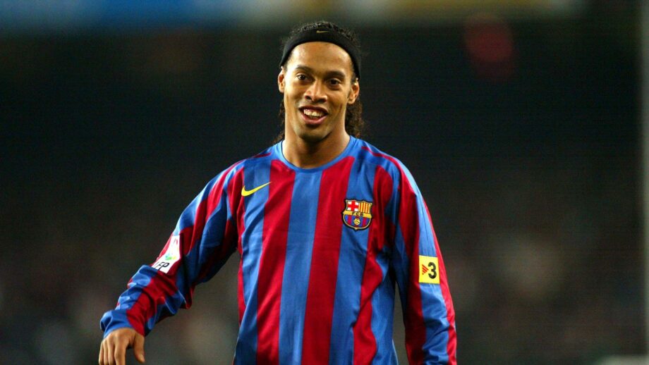 Maillot vintage FC Barcelone 2005/2006 floqué Ronaldinho