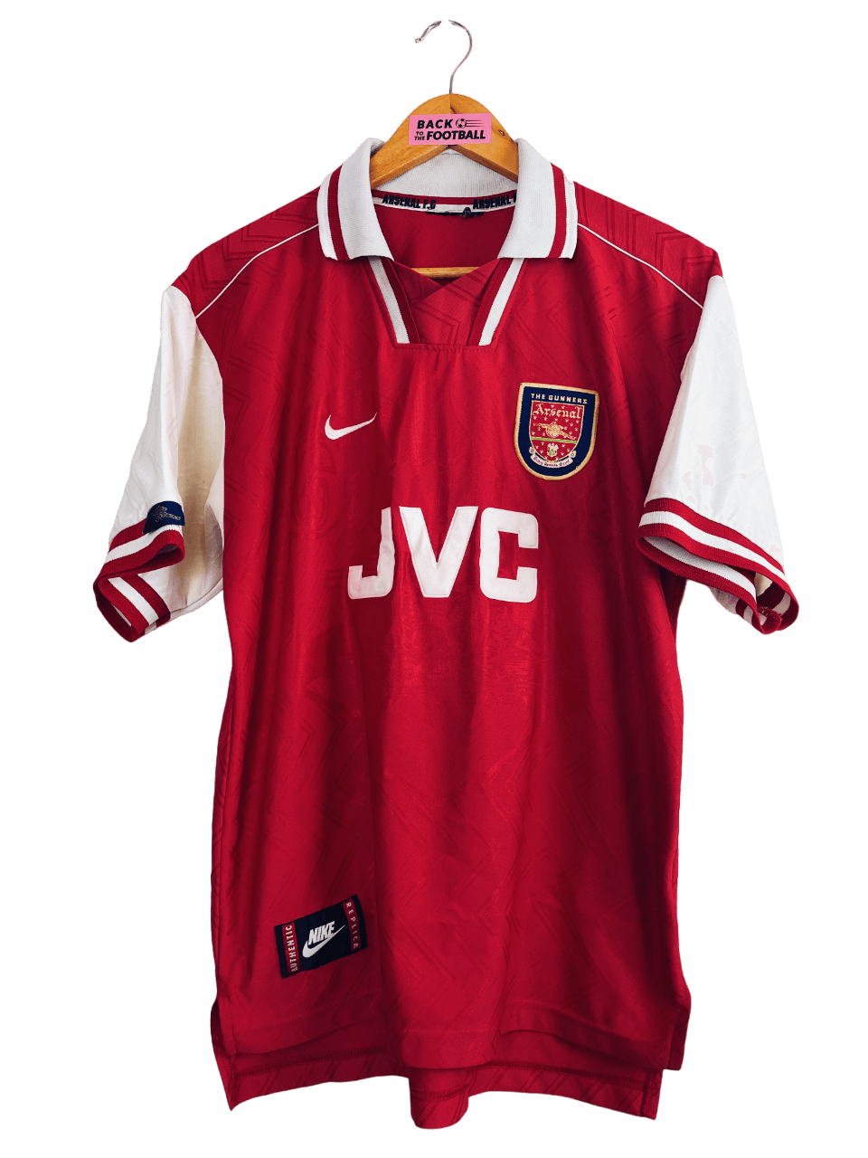 Maillot vintage 1996 / 1997 - Arsenal (M) - Back To The Football