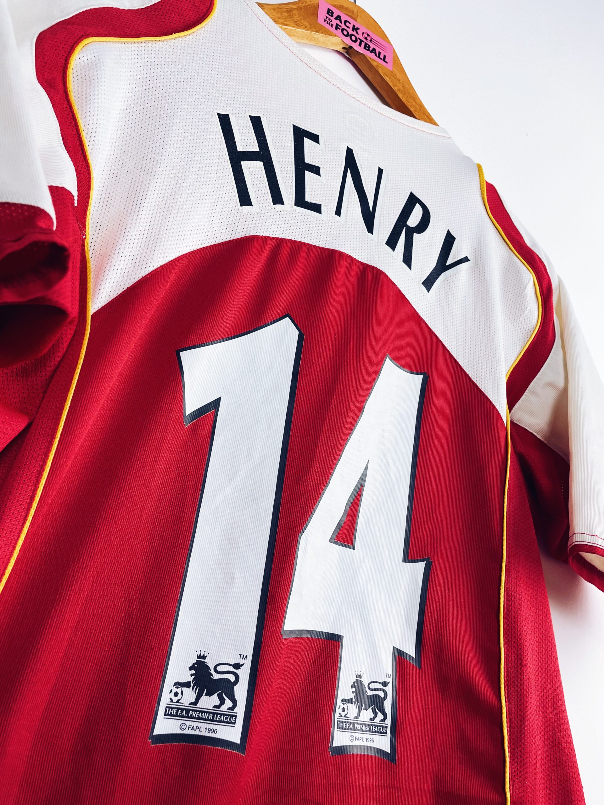 maillot thierry henry arsenal 2004