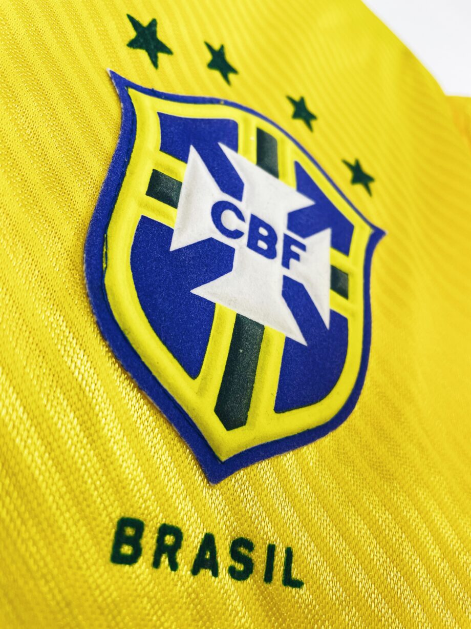 Maillot vintage stock pro du Brésil 1994 pour la Coupe du Monde