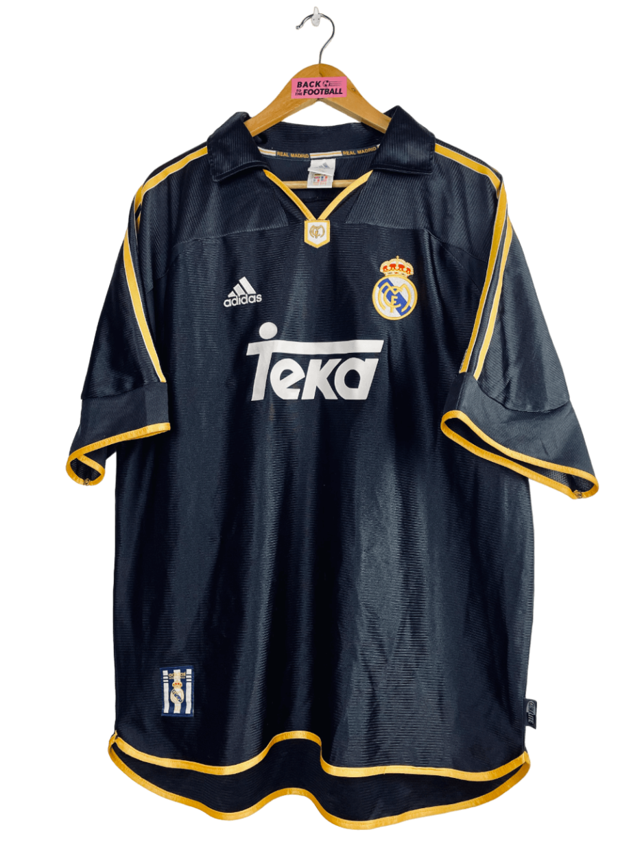 Maillot vintage extérieur du Real Madrid 1999/2001