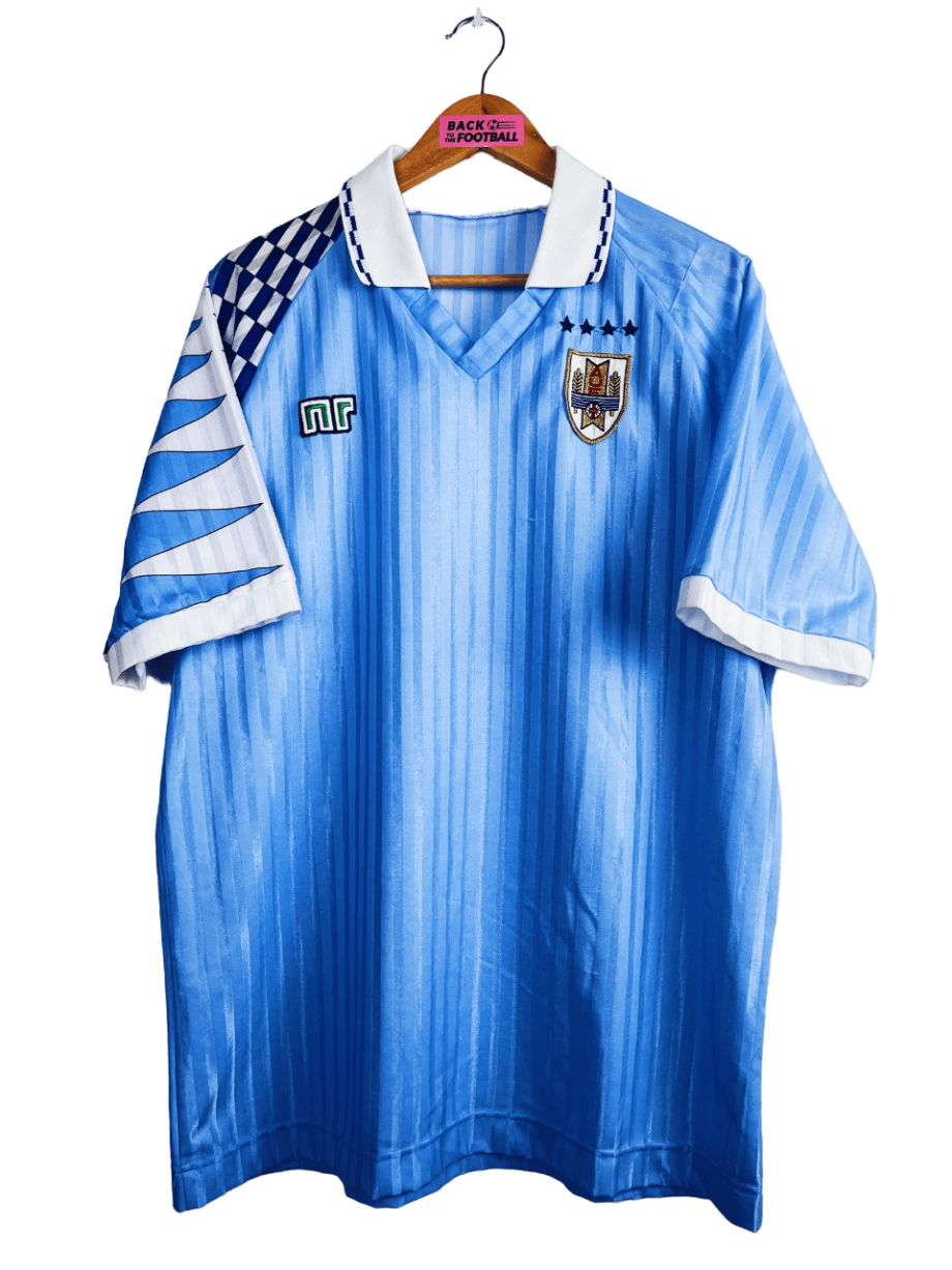 Maillot vintage 1992/1994 Uruguay utilisé pour la Copa America 1993