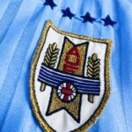 Maillot vintage 1992/1994 Uruguay utilisé pour la Copa America 1993