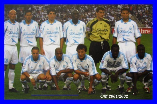 Maillot vintage 2001 / 2002 - Olympique de Marseille (L) - Back To