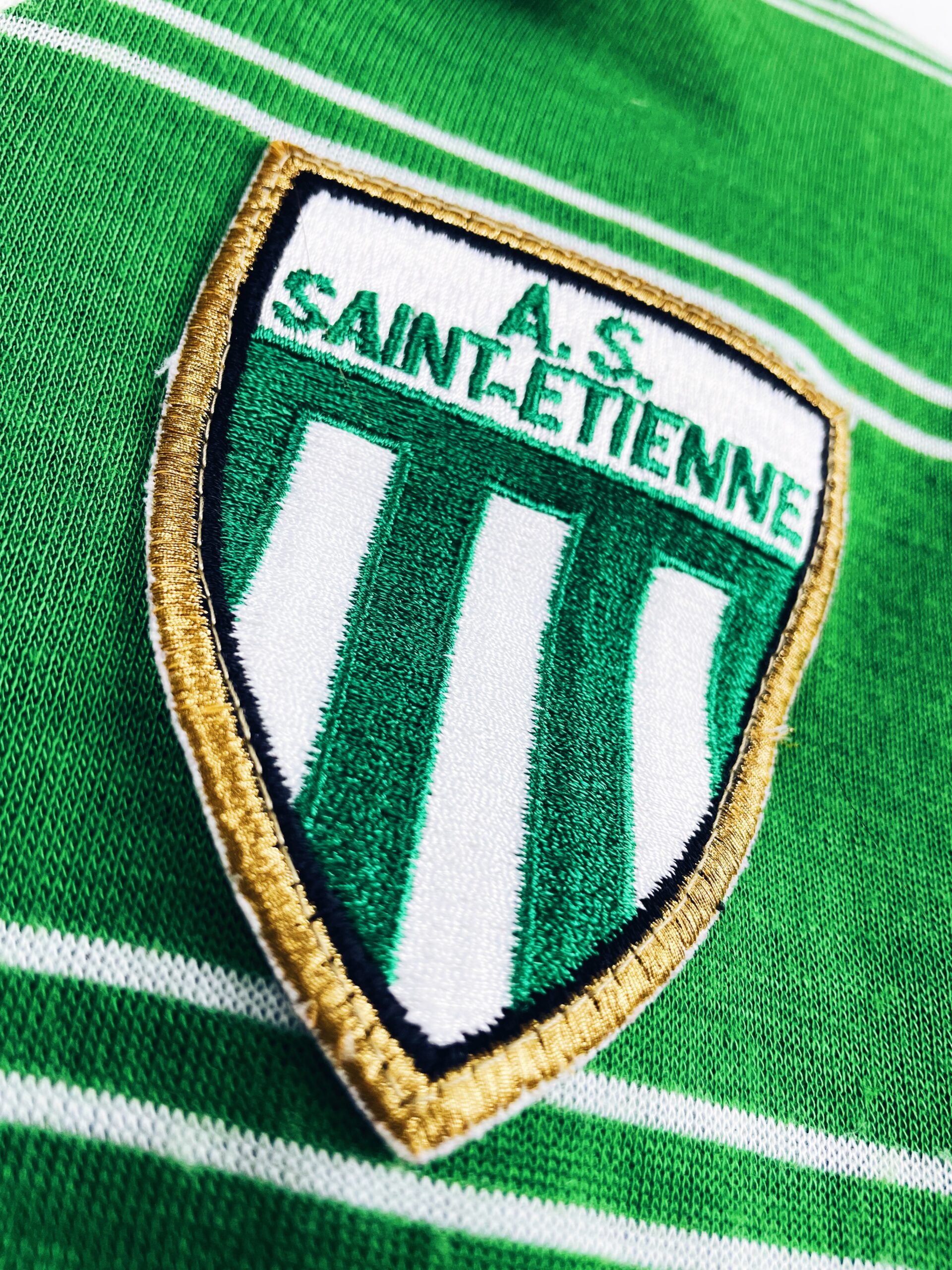Maillot vintage 1981 / 1984 - AS Saint-Etienne (S) - Back To The Football