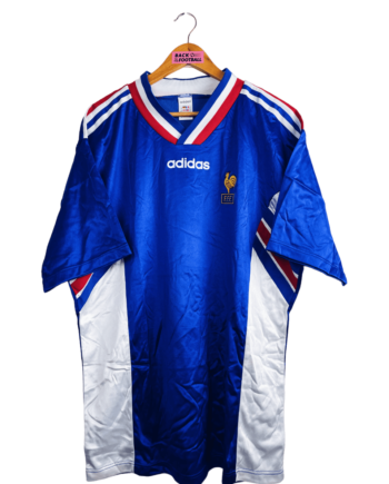 Maillot équipe de France Espoirs 1996 porté par le numéro #7