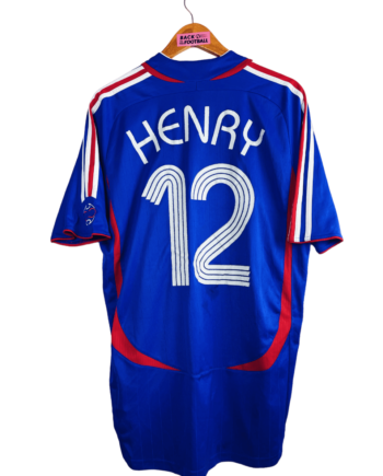 Maillot vintage de l'équipe de France 2006 floqué Thierry Henry