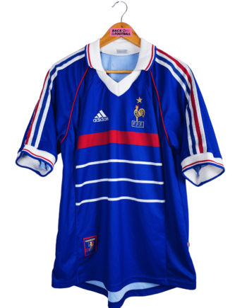 Maillot vintage équipe de France 1998 réédition officielle