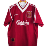 Maillot De Football Rétro Liverpool 1995-96 Domicile - Taille L Vintage