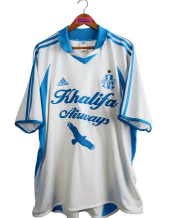 Maillot vintage domicile de l'Olympique de Marseille 2001/2002