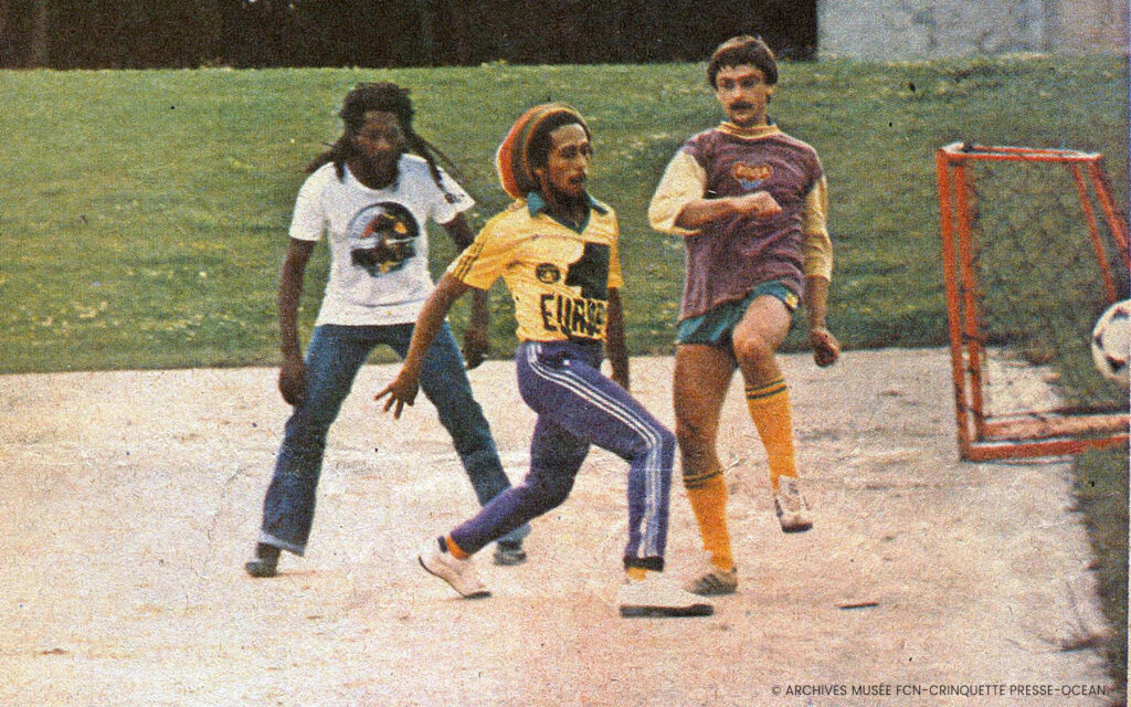 Bob Marley et le maillot vintage de Nantes 1980/1981