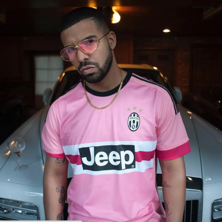 Drake et le maillot vintage de la Juventus 2015/2016