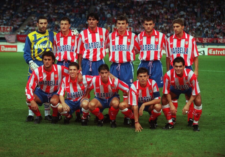 Maillot vintage domicile de l'Atlético Madrid 1997/1998 BNWT