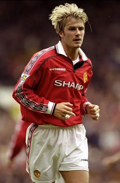 Maillot vintage domicile de Manchester United 1998/2000 floqué David Beckham #7