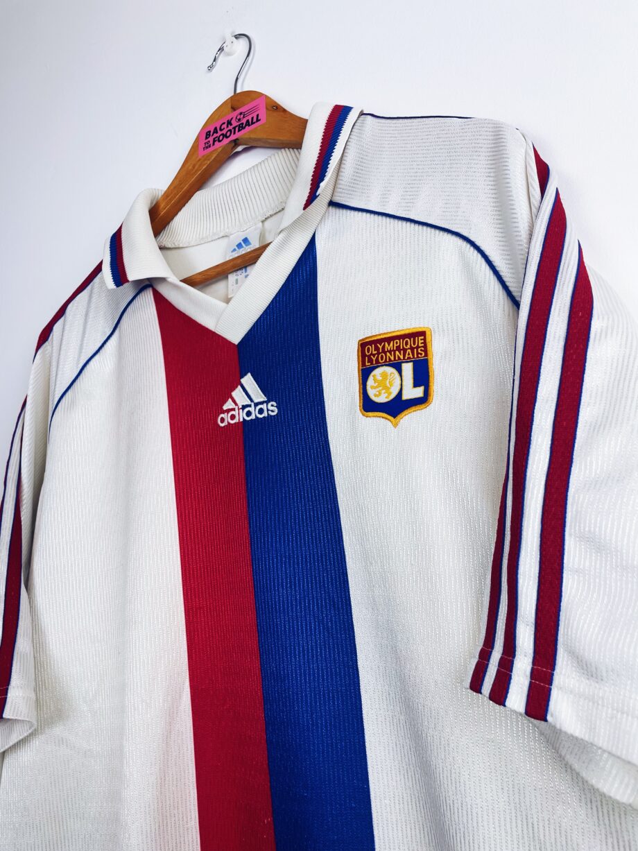 Maillot vintage domicile de l'Olympique Lyonnais 1998/200