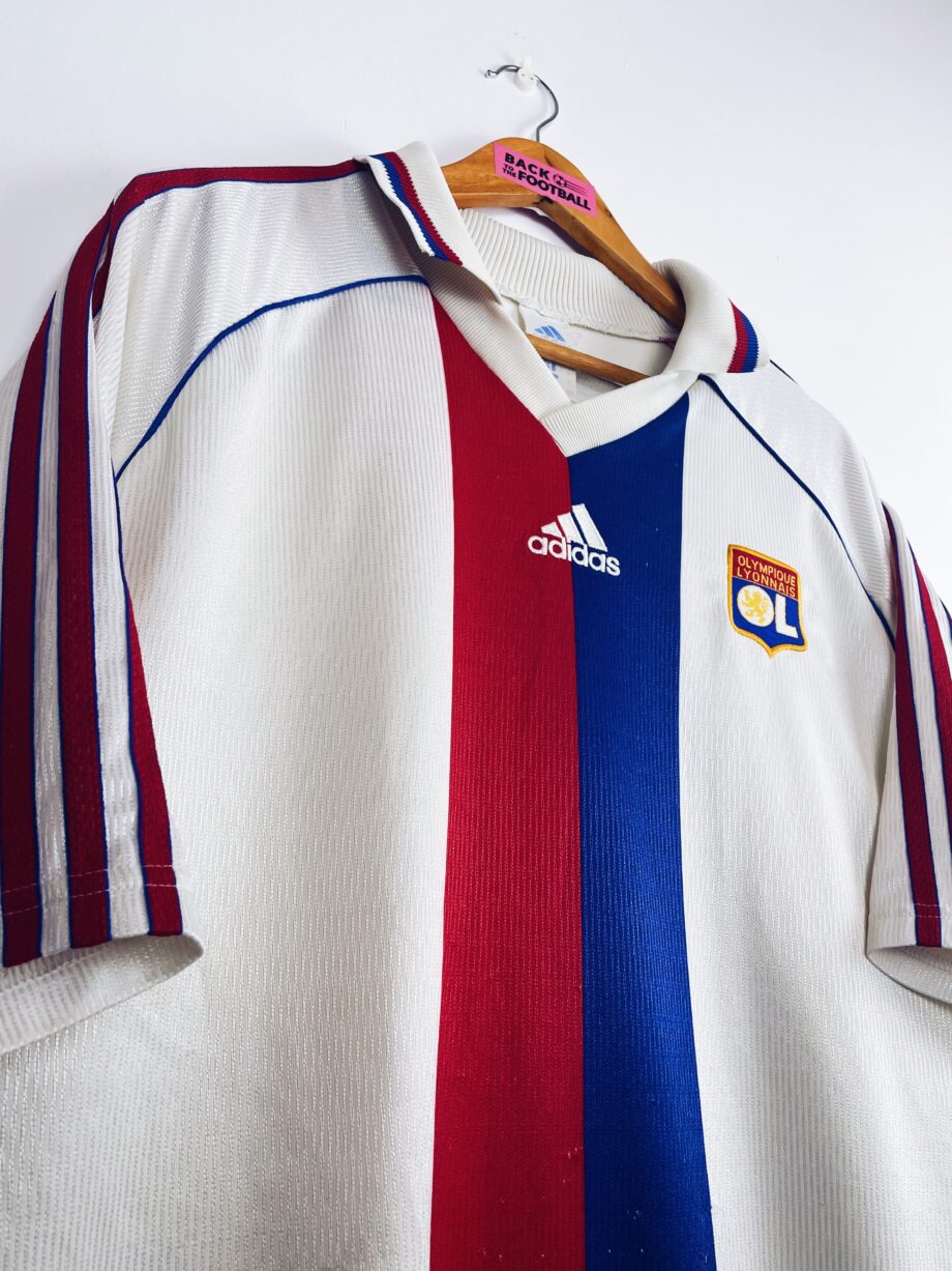 Maillot vintage domicile de l'Olympique Lyonnais 1998/200