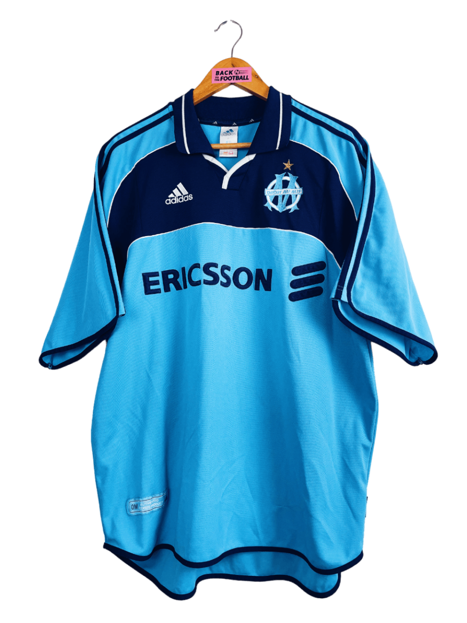 Maillot vintage extérieur de l'Olympique de Marseille 2000/2001