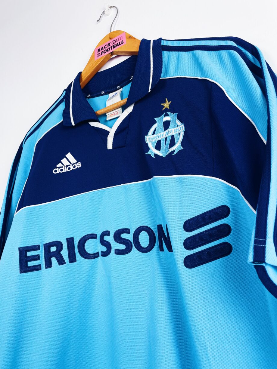 Maillot vintage extérieur de l'Olympique de Marseille 2000/2001