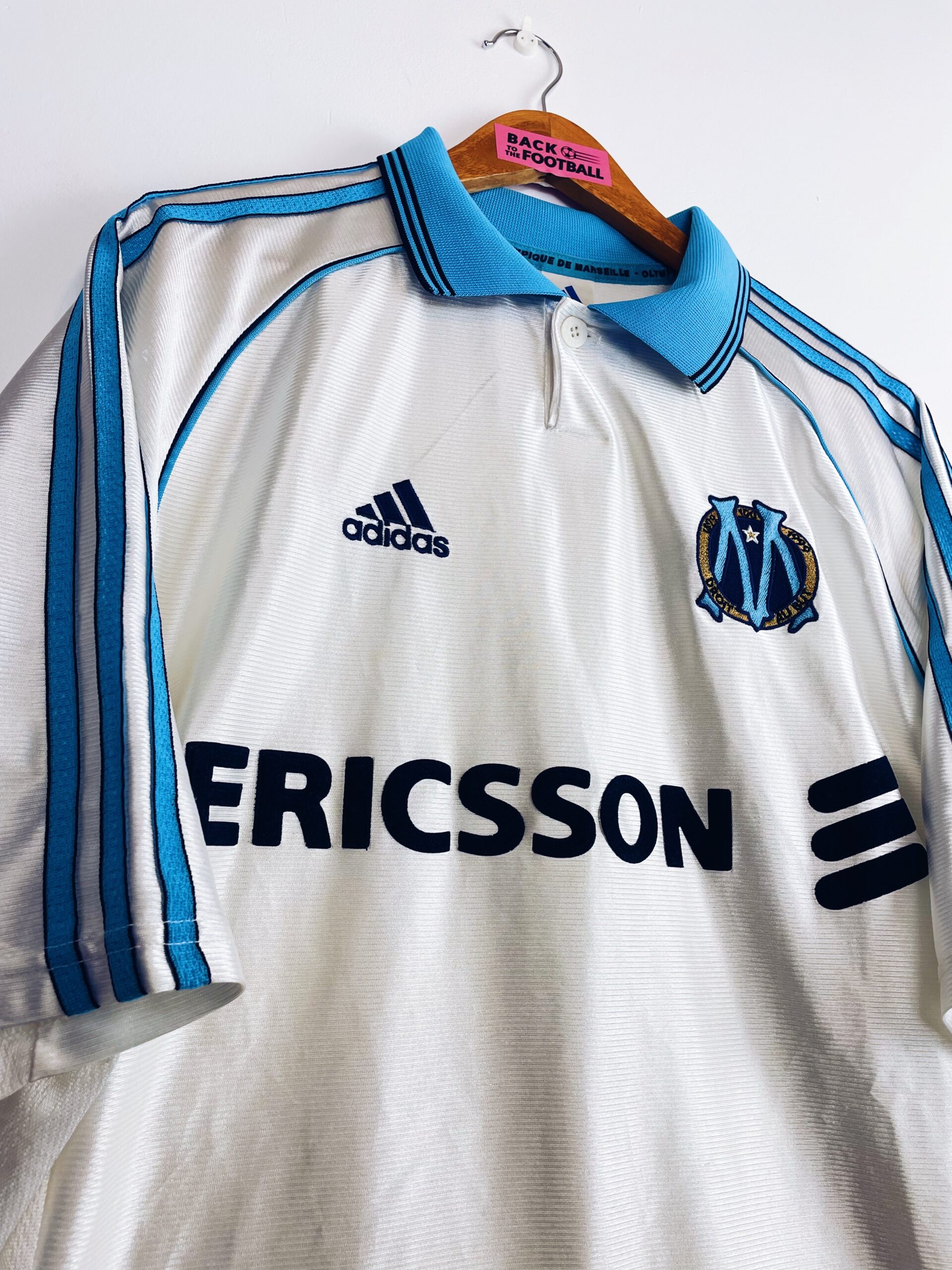 Maillot vintage 1998 / 1999 - Olympique de Marseille - Centenaire (XL) -  Back To The Football