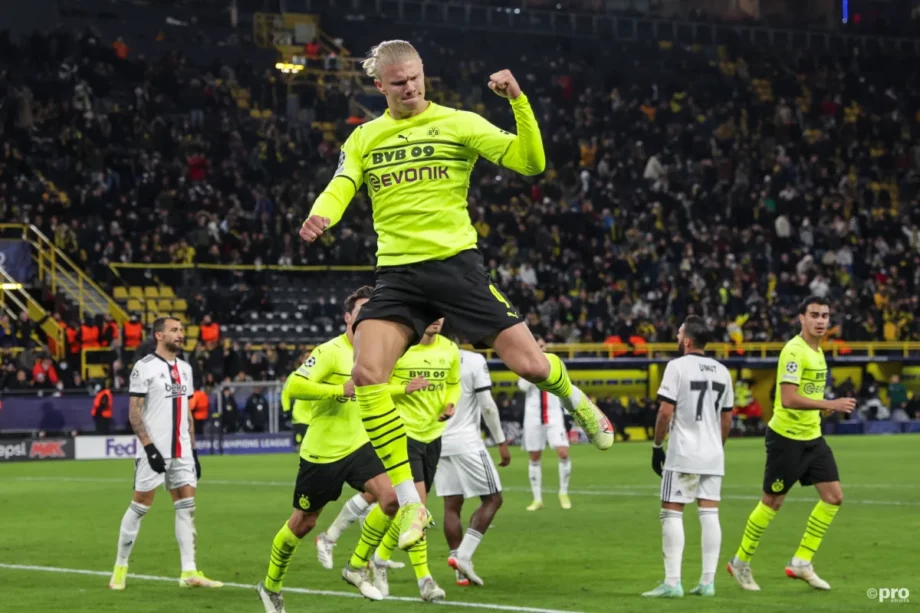 Maillot third du Borussia Dortmund 2021/2022 floqué Haaland