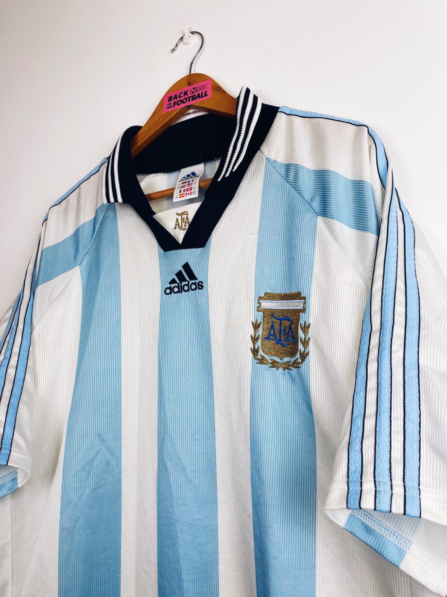 Maillot vintage de l'Argentine 1998 pour la Coupe du Monde