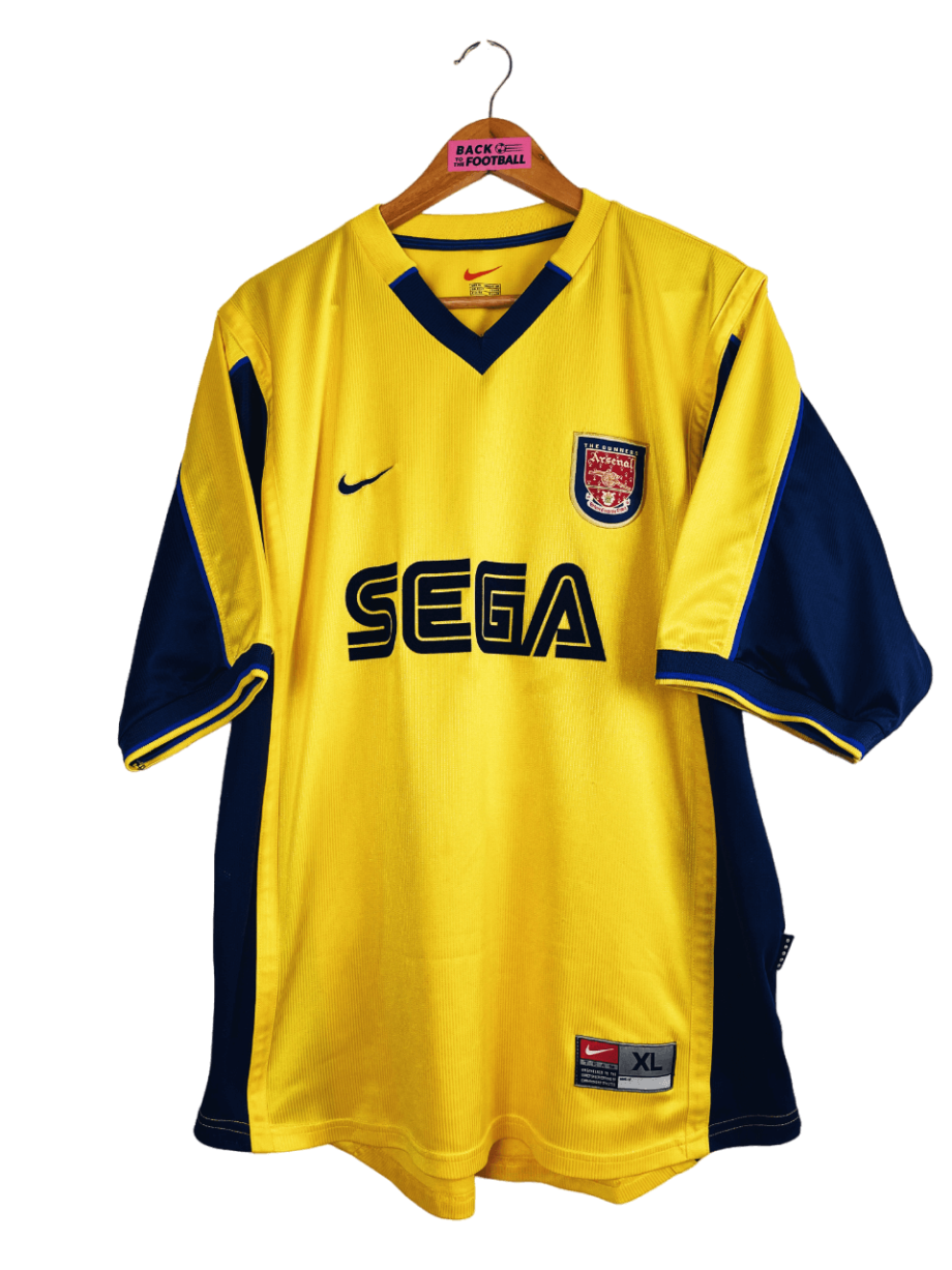 Maillot vintage extérieur d'Arsenal 1999/2000