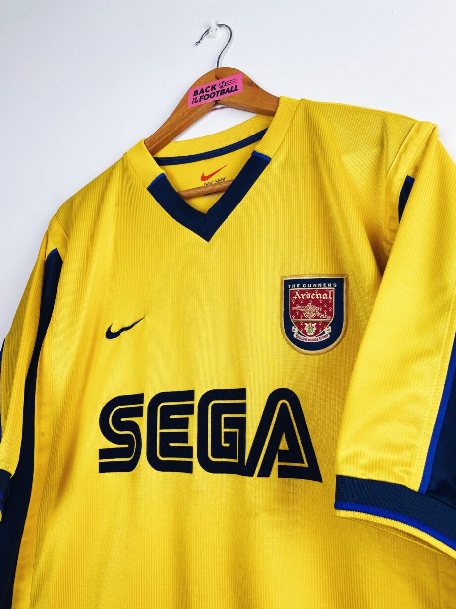 Maillot vintage extérieur d'Arsenal 1999/2000