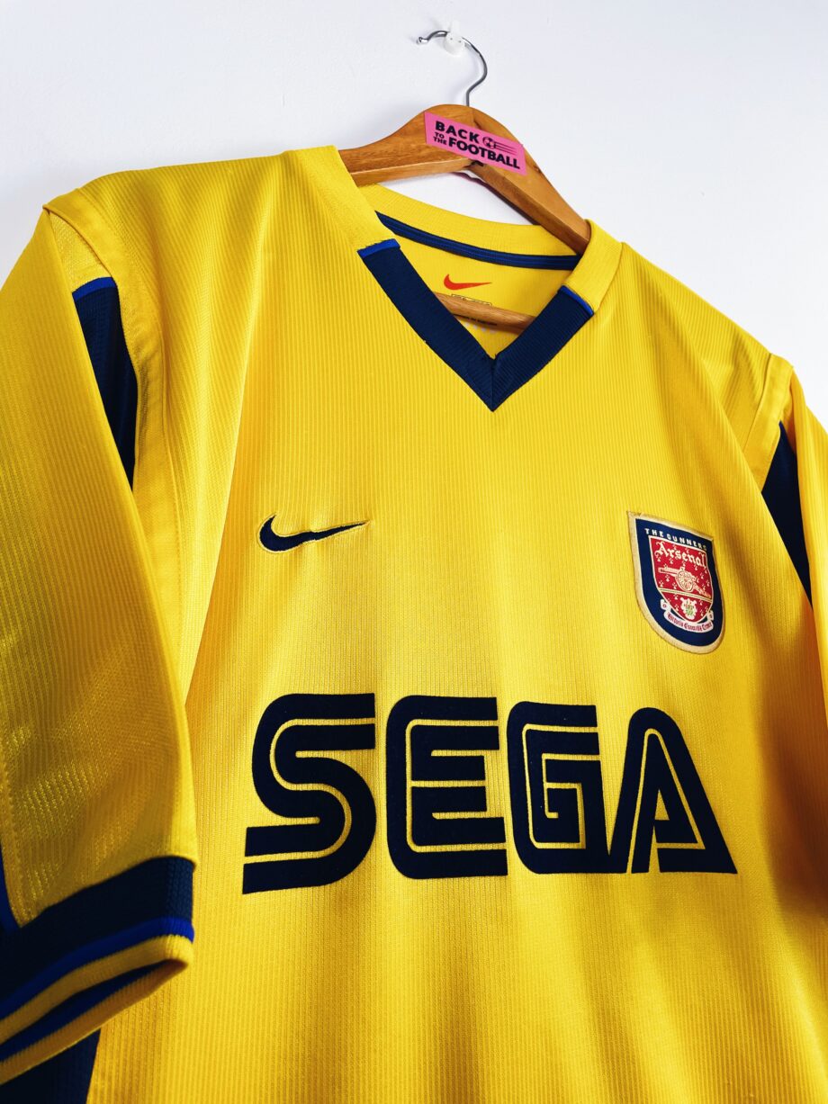 Maillot vintage extérieur d'Arsenal 1999/2000