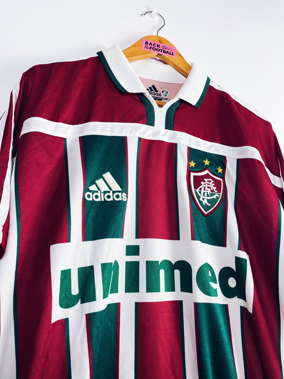 Maillot vintage domicile de Fluminense 2002/2003 floqué du numéro 10