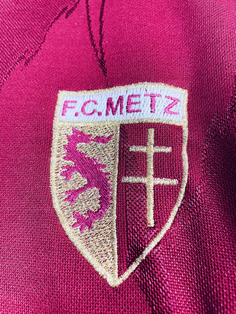 Maillot vintage domicile du FC Metz 1994/1995 manches longues