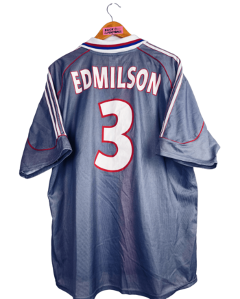 Maillot vintage third de l'Olympique Lyonnais 2000/2001 floqué Edmilson #3