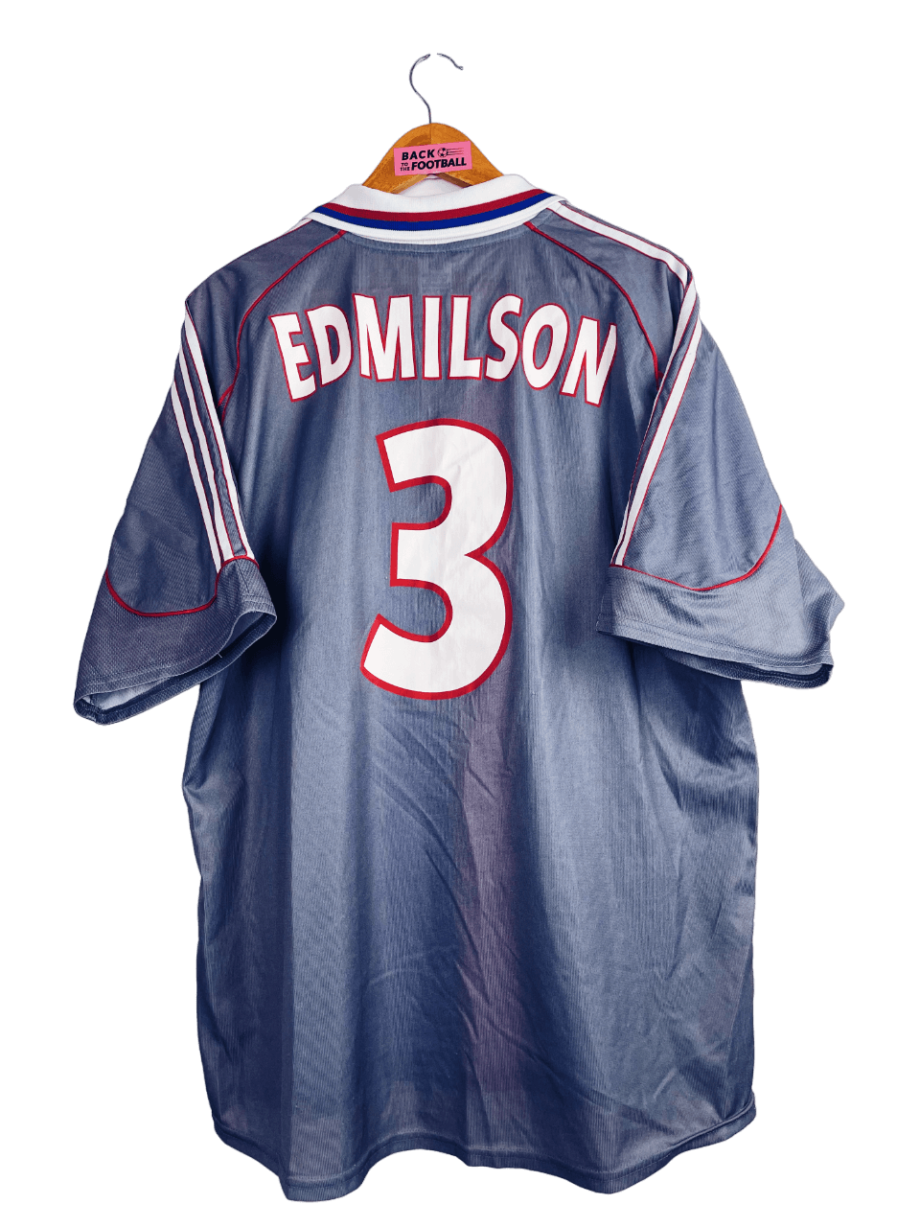 Maillot vintage third de l'Olympique Lyonnais 2000/2001 floqué Edmilson #3