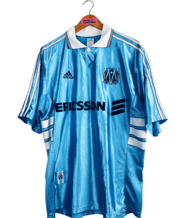 Maillot vintage extérieur de l'Olympique de Marseille 1998/1999 spécial centenaire