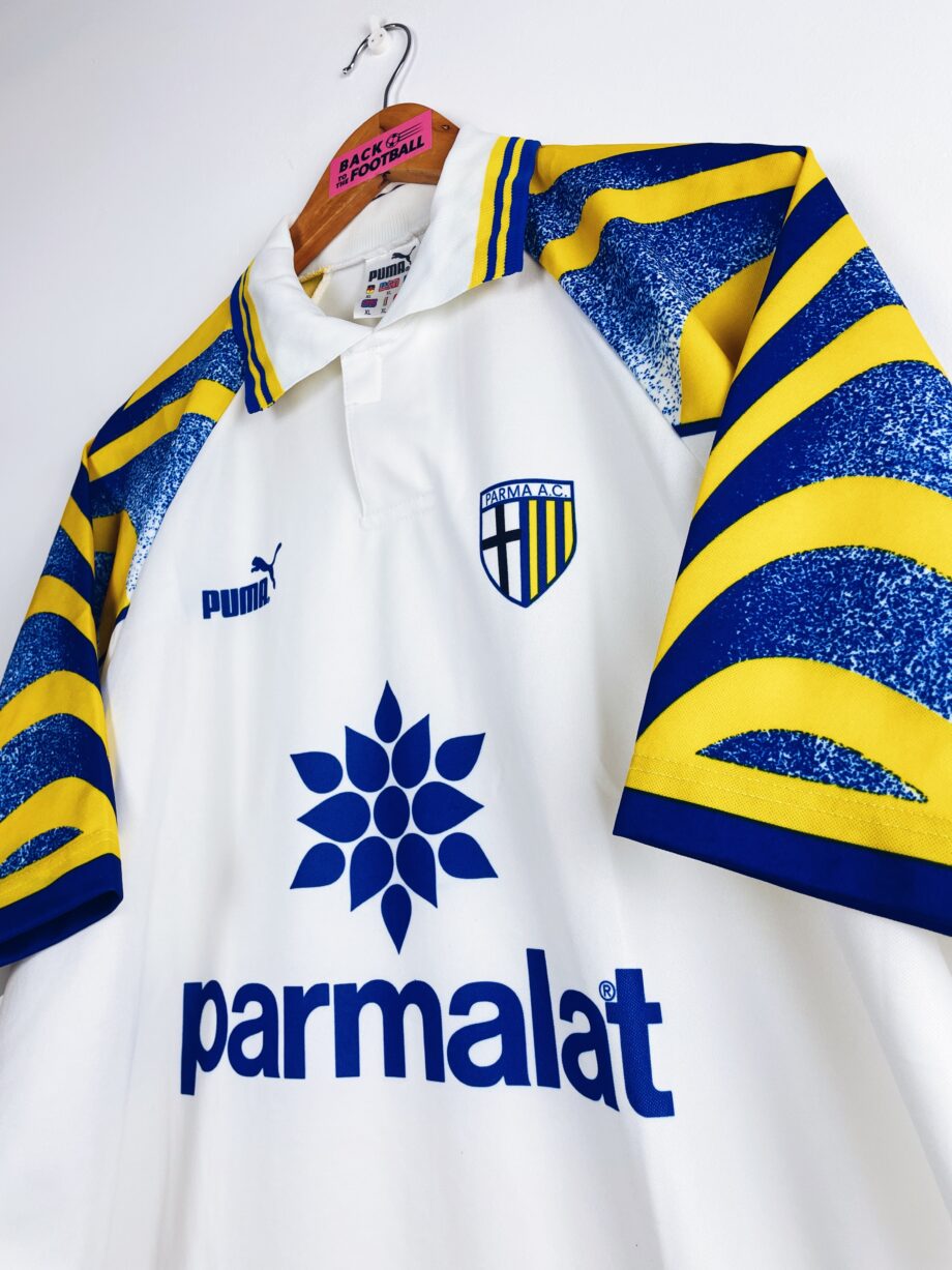 Maillot vintage domicile de Parme 1995/1997