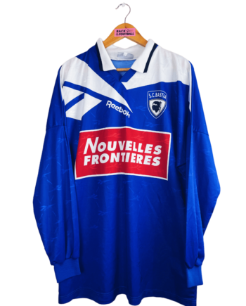 Maillot vintage du SC Bastia 1995/1997 manches longues