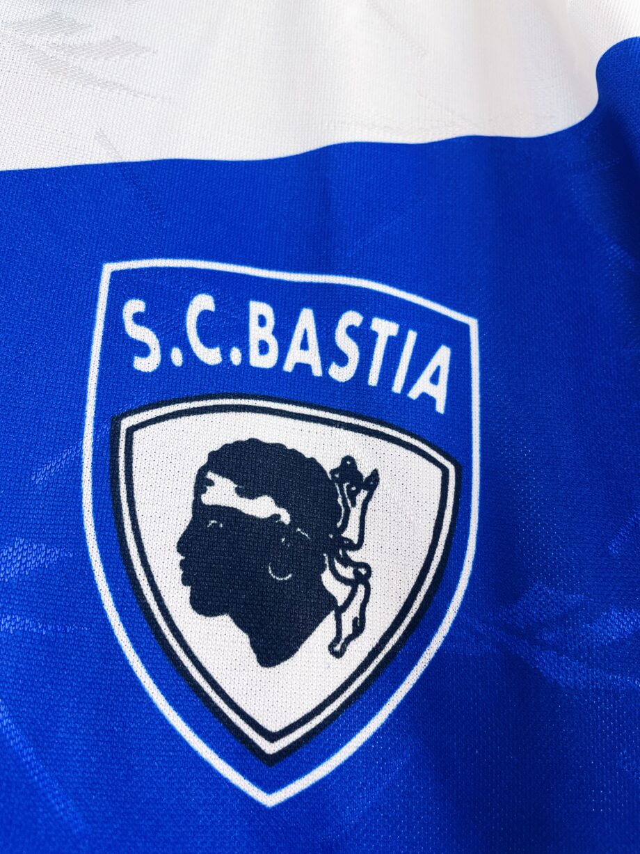 Maillot vintage du SC Bastia 1995/1997 manches longues